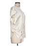 Burning Torch Ivory 3/4 Sleeve Blouse Size L - photo 4