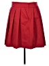 Ann Taylor 100% Polyester Solid Red Formal Skirt Size 14 - photo 1