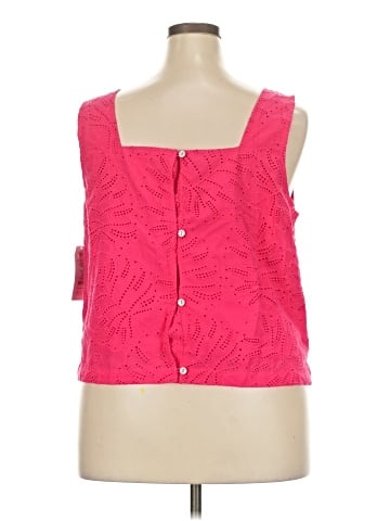 Time and Tru Sleeveless Blouse (view 2)