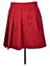 Ann Taylor 100% Polyester Solid Red Formal Skirt Size 14 - photo 2