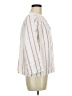 Splendid Stripes Pink 3/4 Sleeve Blouse Size M - photo 4