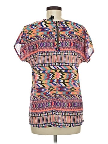 Fun & Flirt Short Sleeve Blouse (view 2)