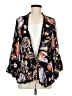 Knox Rose 100% Rayon Black Kimono Size M - photo 1