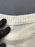 Unbranded 100% Acrylic Hearts Ivory Pullover Sweater Size M - photo 7