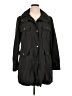 Cole Haan 100% Polyester Black Trenchcoat Size XL - photo 1