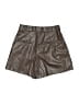 Zara Metallic Brown Shorts Size XS - photo 2