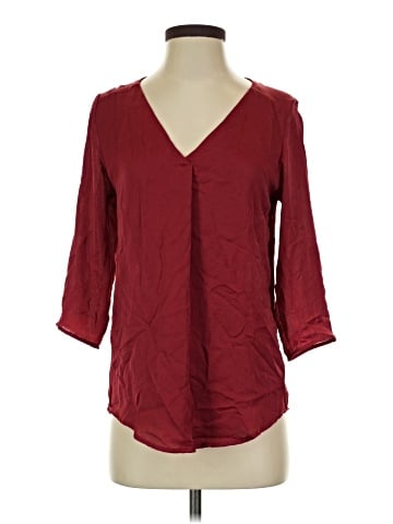Timing 3/4 Sleeve Blouse (view 1)