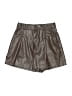 Zara Metallic Brown Shorts Size XS - photo 1