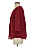 Timing Burgundy 3/4 Sleeve Blouse Size S - photo 5