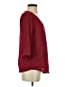 Timing Burgundy 3/4 Sleeve Blouse Size S - photo 4