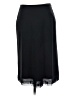 Les Copains Solid Black Formal Skirt Size EU (IT) 40 / US 4 - photo 1