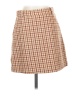 Lulus 100% Polyester Houndstooth Brown Casual Skirt Size S - photo 1