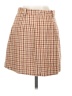 Lulus 100% Polyester Houndstooth Brown Casual Skirt Size S - photo 2
