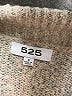 525 America Metallic Silver Turtleneck Sweater Size S - photo 7