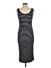 Ingrid + Isabel Stripes Black Casual Dress Size Med Maternity (2) - photo 2