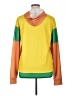 Unbranded Color Block Yellow Pullover Hoodie Size XL (estimated) - photo 2