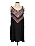 Xhilaration 100% Polyester Black Casual Dress Size L - photo 1