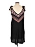 Xhilaration 100% Polyester Black Casual Dress Size L - photo 2