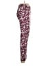 Tek Gear Print Burgundy Purple Active Pants Size L - photo 4