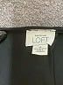 Ann Taylor LOFT 100% Polyester Solid Black Formal Skirt Size 14 - photo 4