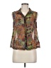 Olsenboye 100% Polyester Paisley Green Sleeveless Blouse Size M - photo 1
