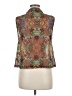 Olsenboye 100% Polyester Paisley Green Sleeveless Blouse Size M - photo 2