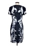 Escada 100% Viscose Graphic Blue Casual Dress Size EU 36 / US 6 - photo 2