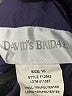 David's Bridal 100% Polyester Solid Purple Cocktail Dress Size 10 - photo 7