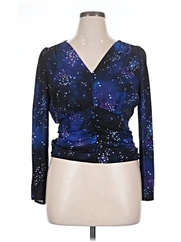 White House Black Market Long Sleeve Blouse (view 1)