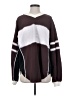 FP Movement 100% Cotton Color Block Brown Pullover Sweater Size S - photo 1