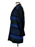 Maje Plaid Blue Coat Size EU (FR) 40 / US 8 - photo 5