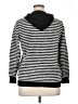 Chico's Stripes Black Pullover Sweater Size XL - photo 2
