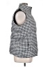 Lands' End 100% Polyester Houndstooth Black Gray Vest Size XL - photo 4