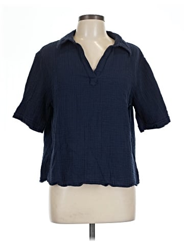 L.L.Bean Short Sleeve Blouse (view 1)