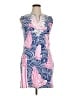 Assorted Brands Graphic Blue Cocktail Dress Size XL - photo 1