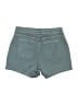 SPANX Solid Teal Denim Shorts Size S - photo 2