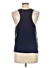 Ambiance Apparel 100% Polyester Blue Sleeveless Top Size L - photo 2