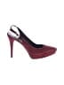 Stuart Weitzman Color Block Burgundy Heels Size 9 - photo 1