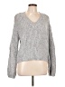 a.n.a. A New Approach Metallic Gray Pullover Sweater Size L - photo 1
