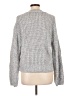 a.n.a. A New Approach Metallic Gray Pullover Sweater Size L - photo 2