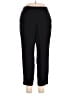J.Crew Factory Store 100% Polyester Solid Black Track Pants Size 14 - photo 1