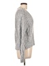 a.n.a. A New Approach Metallic Gray Pullover Sweater Size L - photo 4