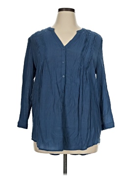 St. John's Bay 3/4 Sleeve Blouse