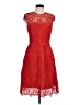 Lela Rose Red Cocktail Dress Size 10 - photo 1