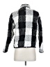 Units Plaid Black Faux Fur Jacket Size S - photo 2