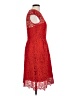Lela Rose Red Cocktail Dress Size 10 - photo 4