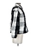 Units Plaid Black Faux Fur Jacket Size S - photo 4