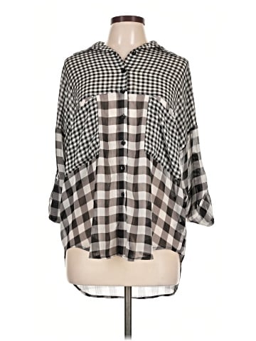 Double Zero 3/4 Sleeve Blouse (view 1)