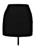 H&M Solid Black Casual Skirt Size 8 - photo 1