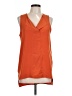 Ro & De 100% Polyester Orange Sleeveless Blouse Size L - photo 1